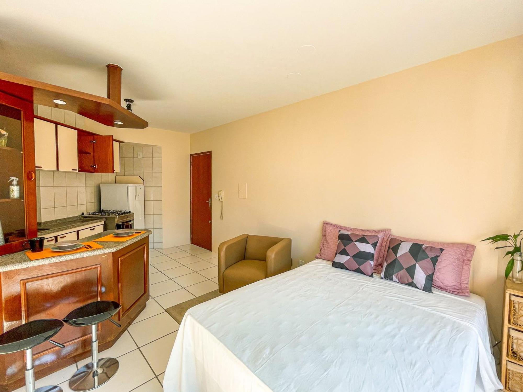 Studio No Centro: Piscina, Academia E Garagem N209 ฟลอเรียนอโปลิส ภายนอก รูปภาพ